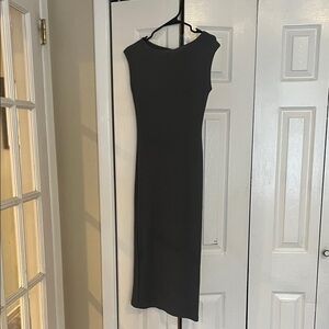 H&M Charcoal Grey Maxi Slip Dress. Seasonal staple , women’s size X-small.